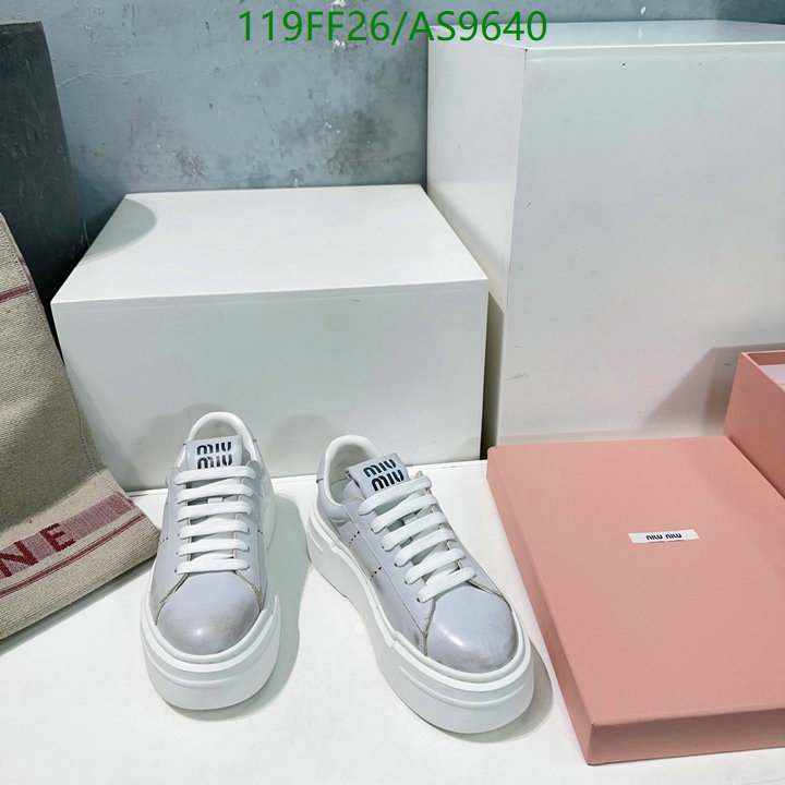 Miu Miu-Women Shoes Code: AS9640 $: 119USD