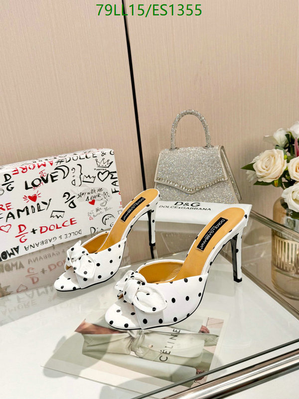 D&G-Women Shoes Code: ES1355 $: 79USD