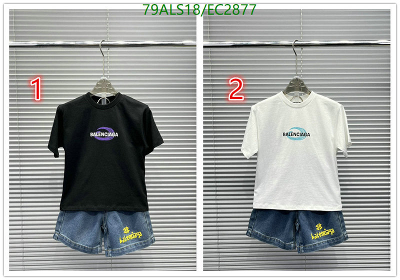 Balenciaga-Kids Clothing Code: EC2877 $: 79USD