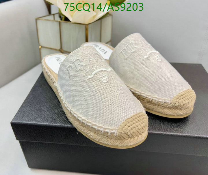 Prada-Women Shoes Code: AS9203 $: 75USD