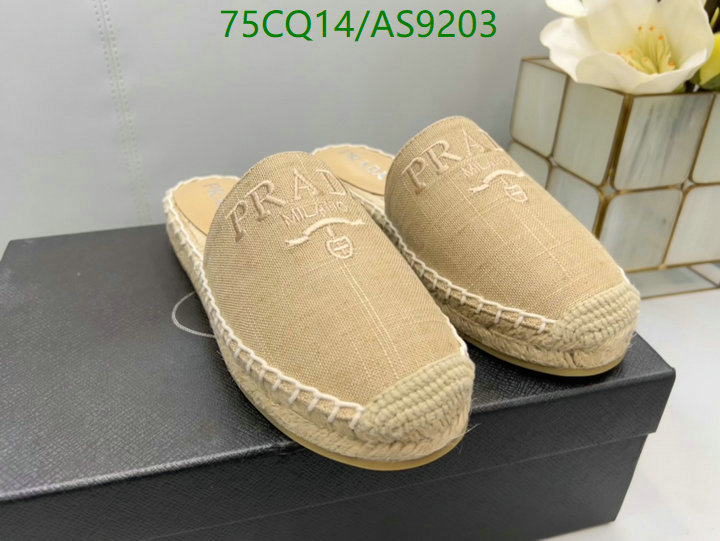 Prada-Women Shoes Code: AS9203 $: 75USD