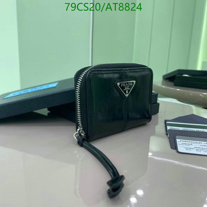 Prada-Wallet Mirror Quality Code: AT8824 $: 79USD