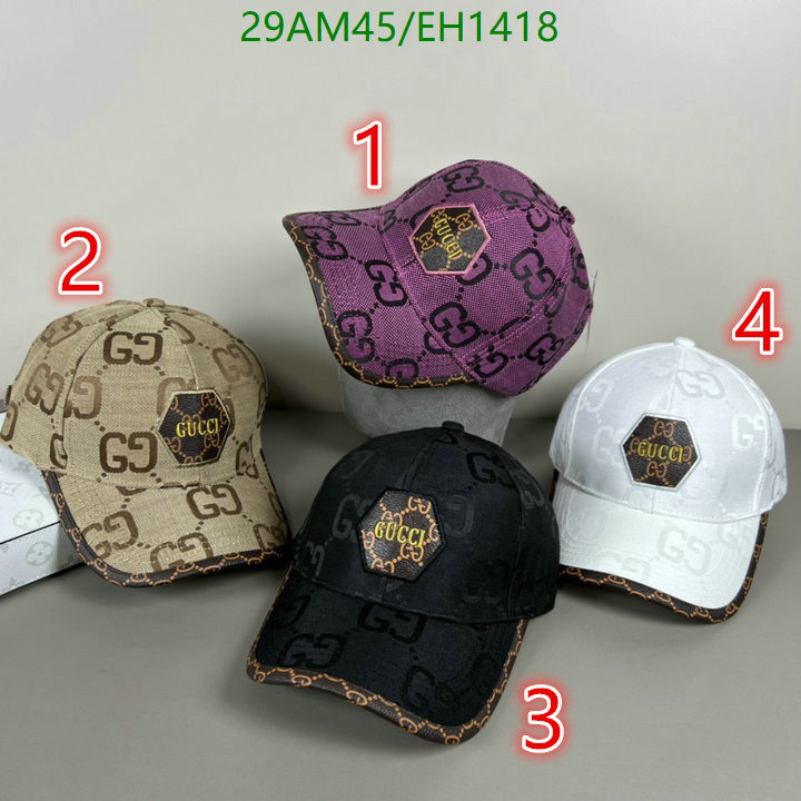 Gucci-Cap(Hat) Code: EH1418 $: 29USD