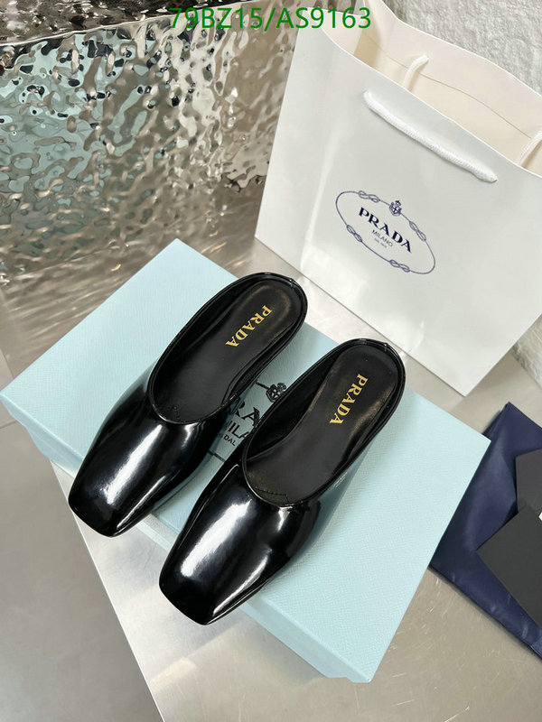 Prada-Women Shoes Code: AS9163 $: 79USD