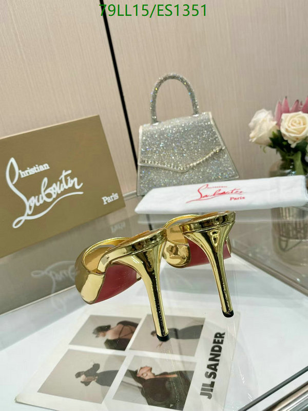 Christian Louboutin-Women Shoes Code: ES1351 $: 79USD