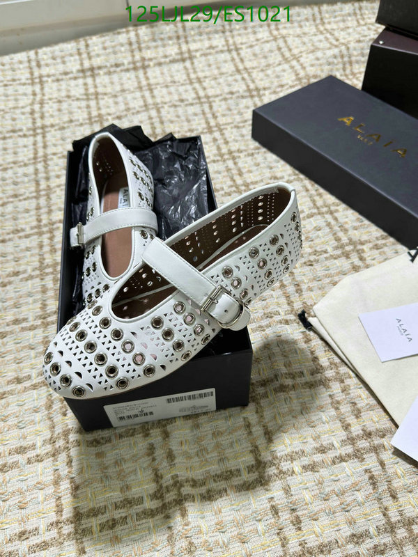 ALAIA-Women Shoes Code: ES1021 $: 125USD