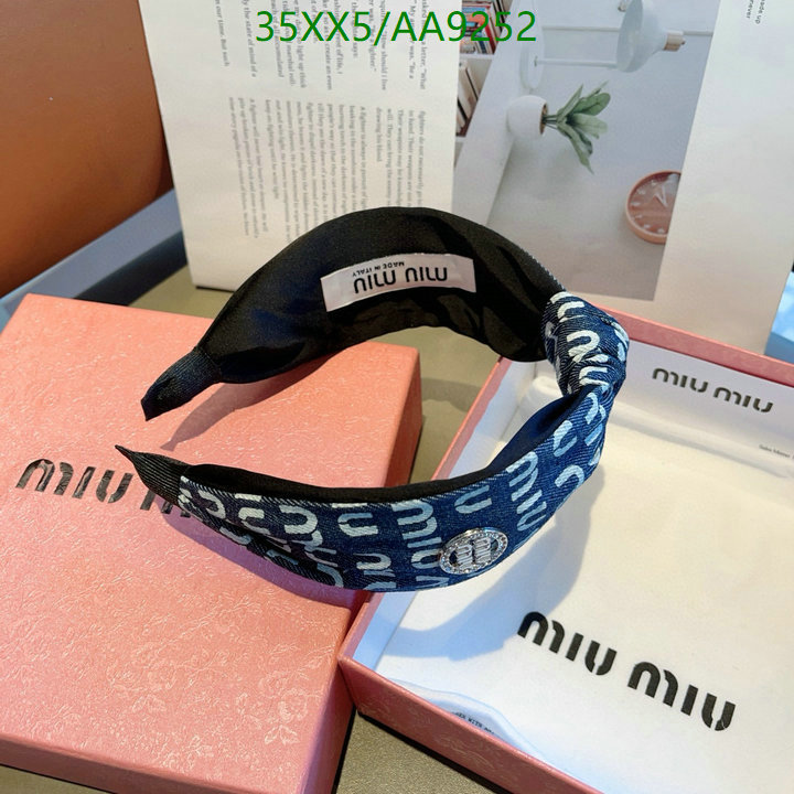 MIU MIU-Headband Code: AA9252 $: 35USD