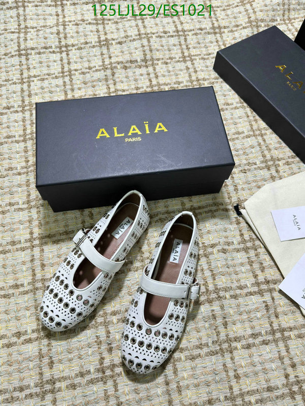 ALAIA-Women Shoes Code: ES1021 $: 125USD