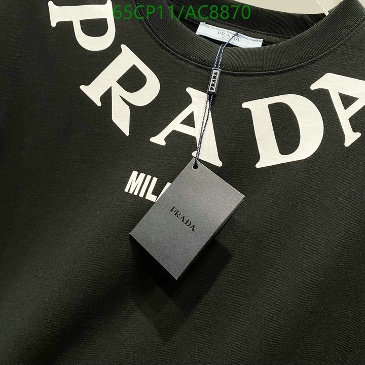 Prada-Clothing Code: AC8870 $: 65USD