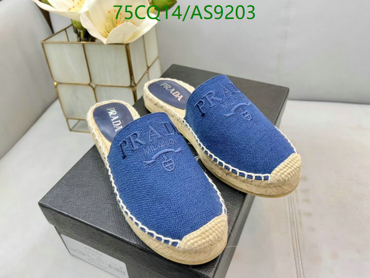 Prada-Women Shoes Code: AS9203 $: 75USD