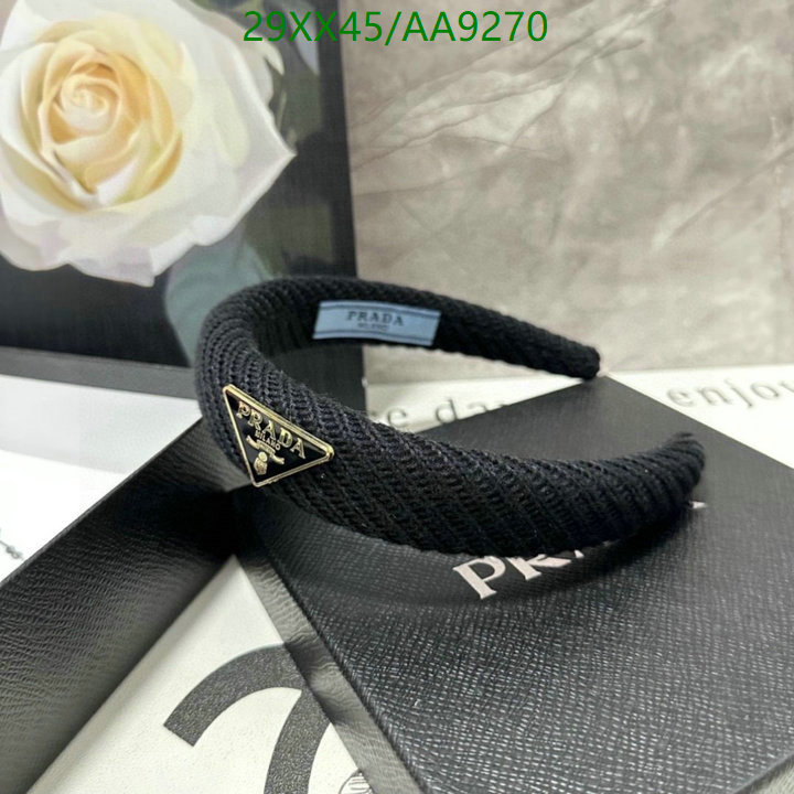 Prada-Headband Code: AA9270 $: 29USD