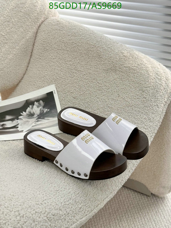 Miu Miu-Women Shoes Code: AS9669 $: 85USD