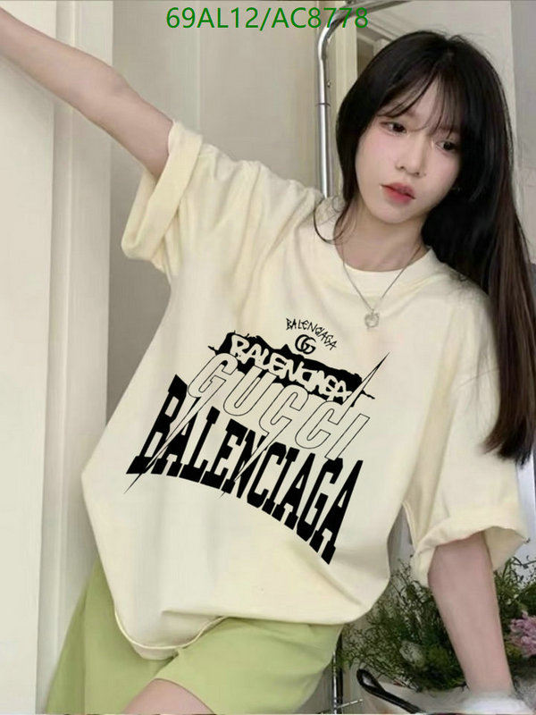 Balenciaga-Clothing Code: AC8778 $: 69USD