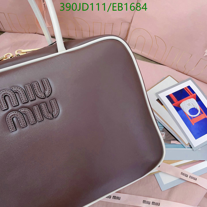 Miu Miu-Bag-Mirror Quality Code: EB1684 $: 390USD