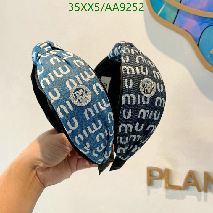 MIU MIU-Headband Code: AA9252 $: 35USD