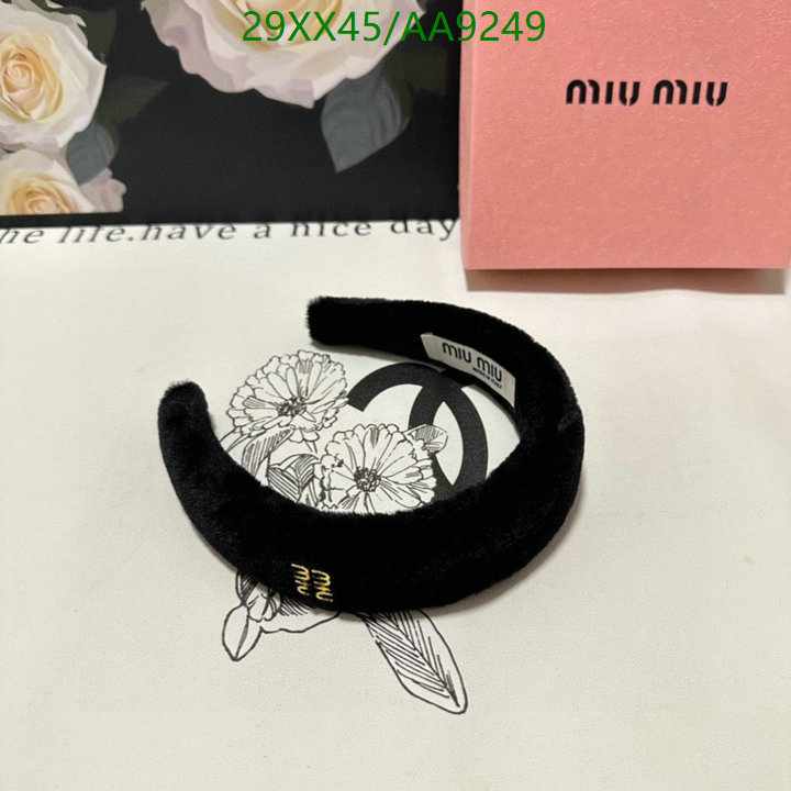 MIU MIU-Headband Code: AA9249 $: 29USD