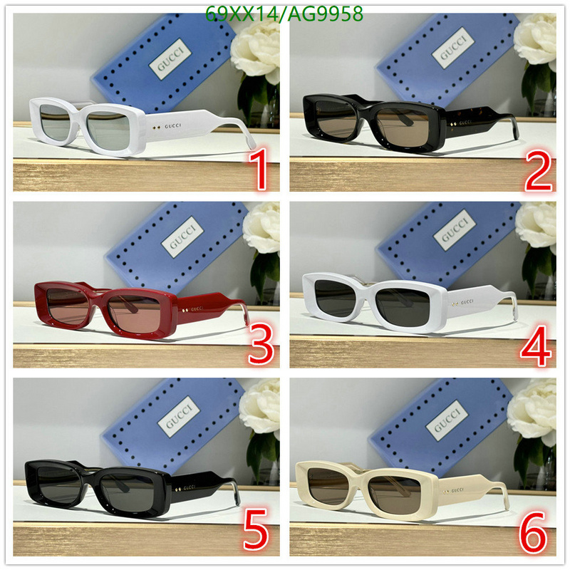 Gucci-Glasses Code: AG9958 $: 69USD