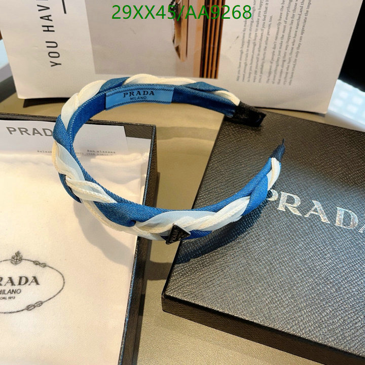 Prada-Headband Code: AA9268 $: 29USD