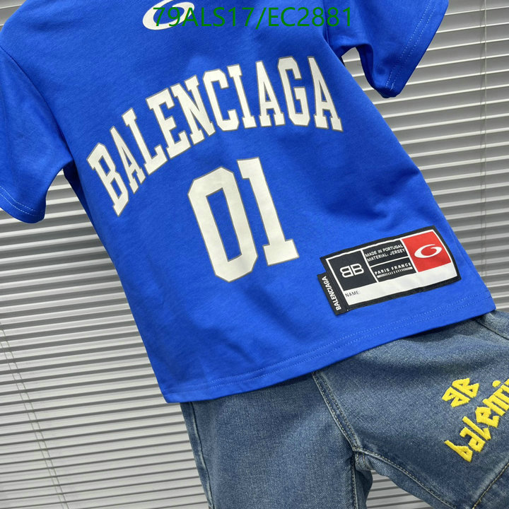 Balenciaga-Kids Clothing Code: EC2881 $: 79USD