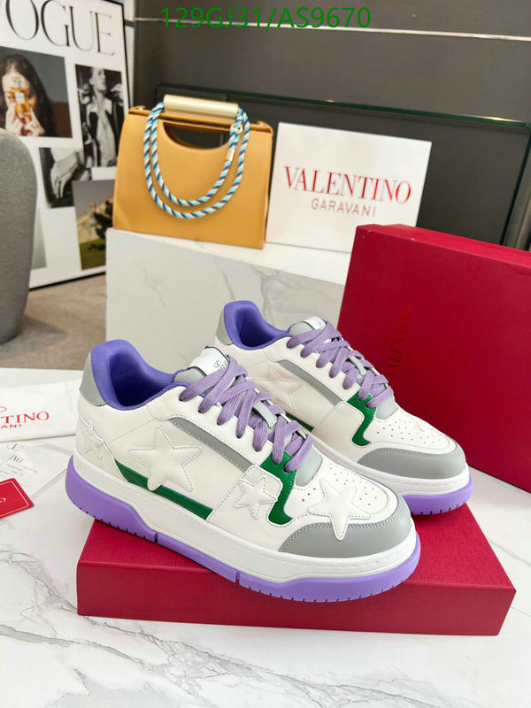 Valentino-Men shoes Code: AS9670 $: 129USD