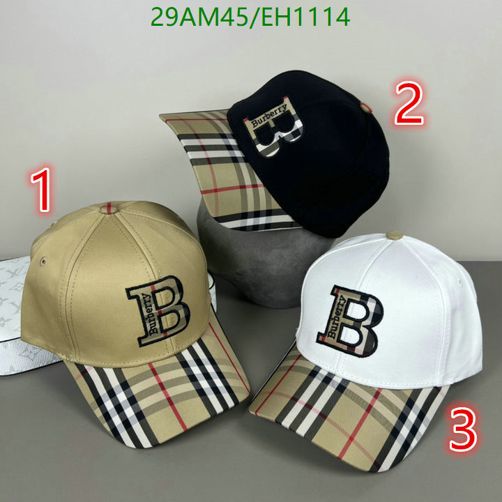 Burberry-Cap(Hat) Code: EH1114 $: 29USD