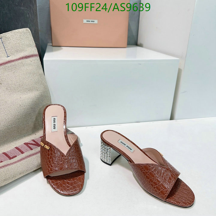 Miu Miu-Women Shoes Code: AS9639 $: 109USD
