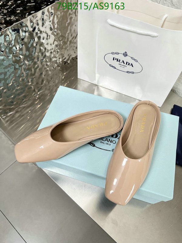 Prada-Women Shoes Code: AS9163 $: 79USD