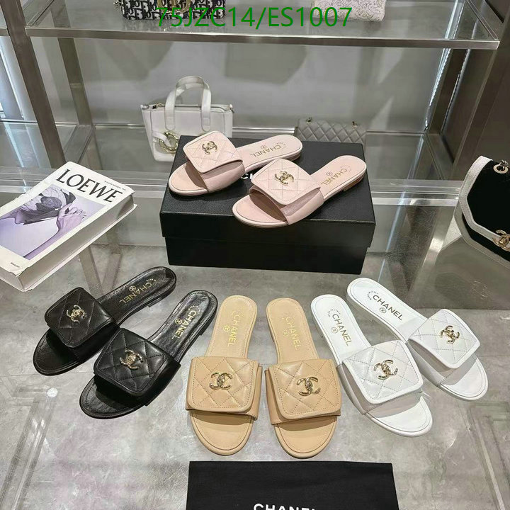Chanel-Women Shoes Code: ES1007 $: 75USD