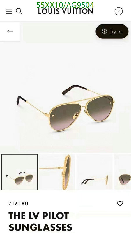 LV-Glasses Code: AG9504 $: 55USD
