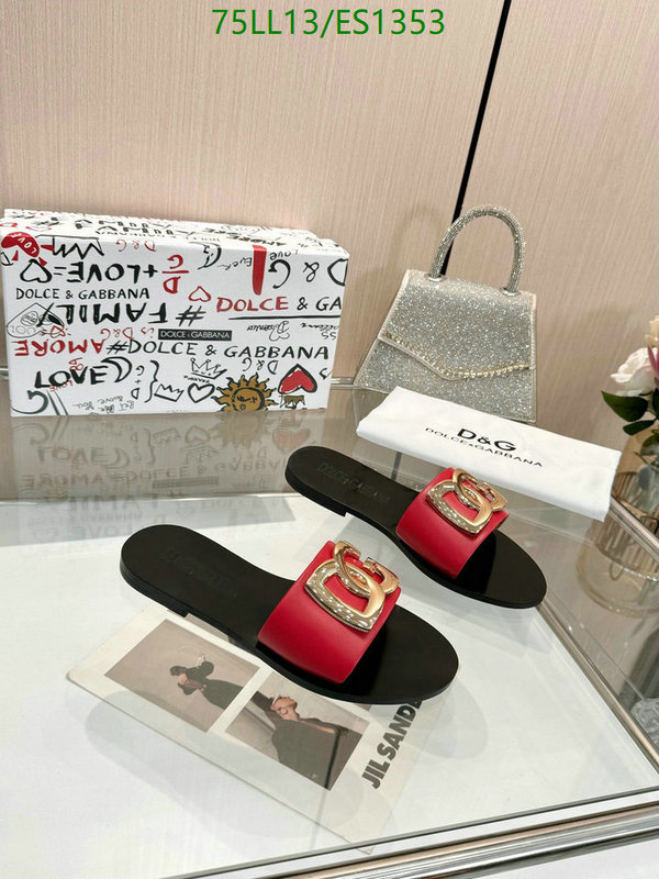 D&G-Women Shoes Code: ES1353 $: 75USD