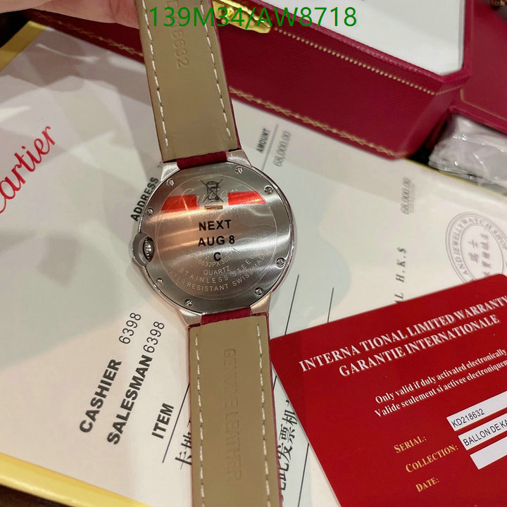 Cartier-Watch-4A Quality Code: AW8718 $: 139USD