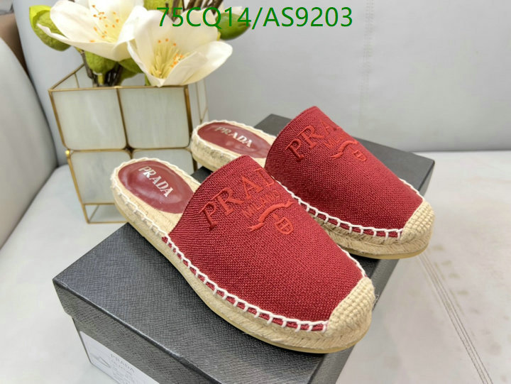 Prada-Women Shoes Code: AS9203 $: 75USD