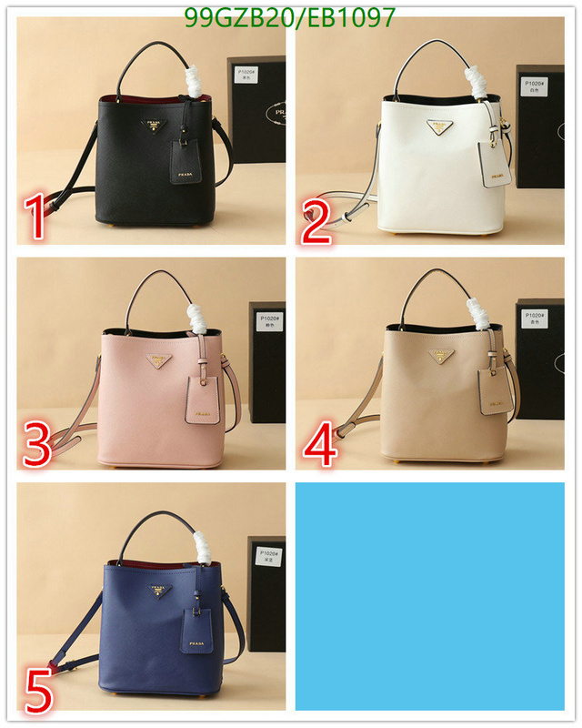 Prada-Bag-4A Quality Code: EB1097 $: 99USD