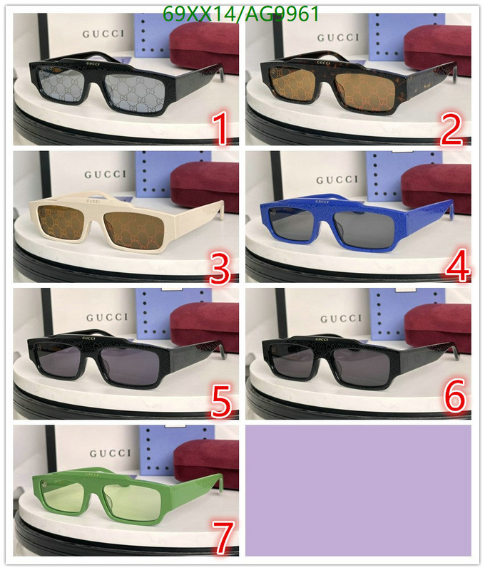 Gucci-Glasses Code: AG9961 $: 69USD