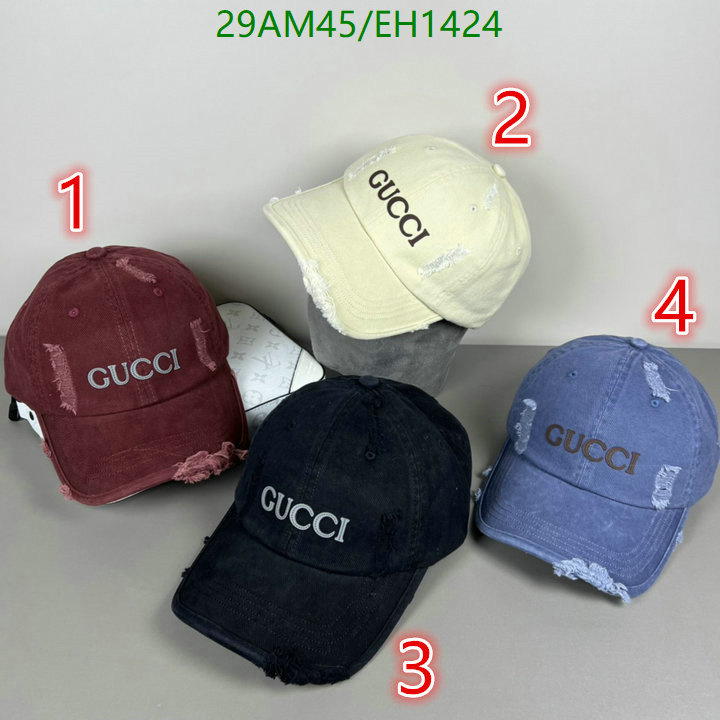 Gucci-Cap(Hat) Code: EH1424 $: 29USD