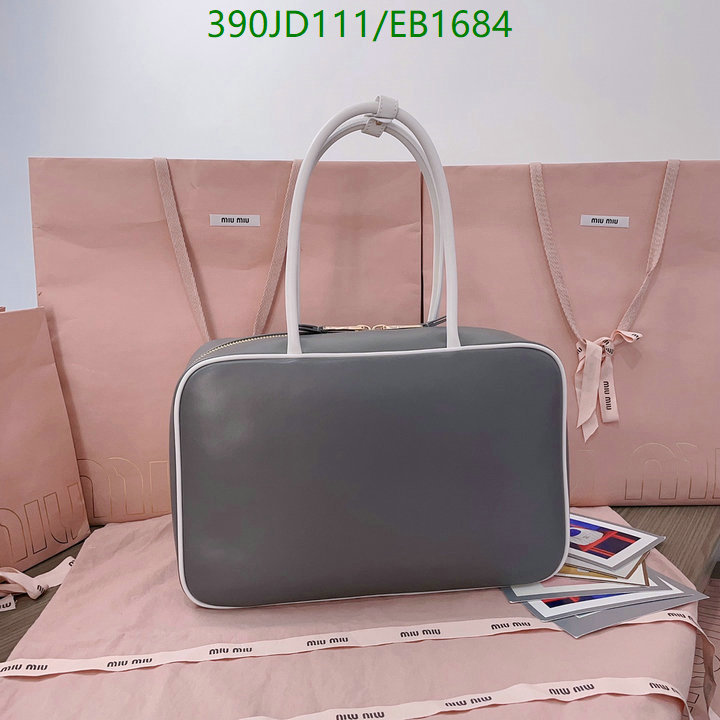 Miu Miu-Bag-Mirror Quality Code: EB1684 $: 390USD