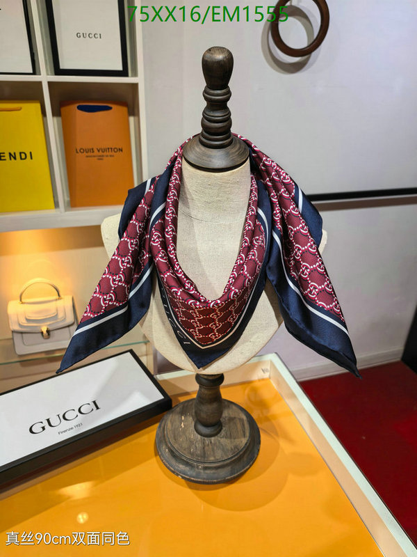 Gucci-Scarf Code: EM1555 $: 75USD