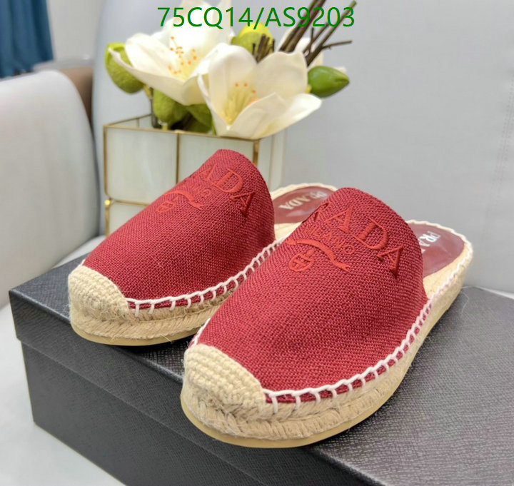 Prada-Women Shoes Code: AS9203 $: 75USD