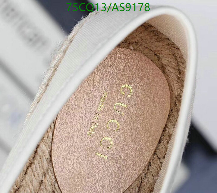 Gucci-Women Shoes Code: AS9178 $: 75USD