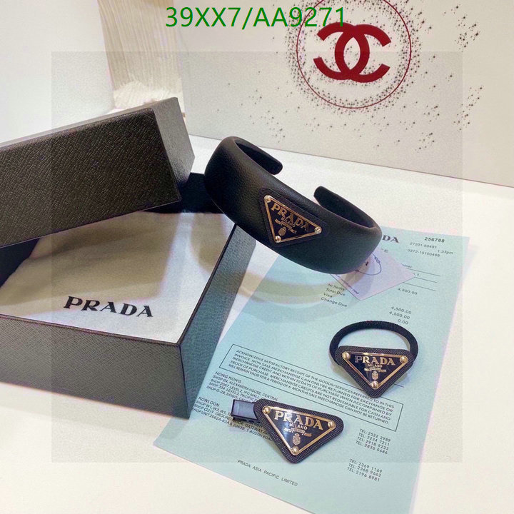 Prada-Headband Code: AA9271 $: 39USD