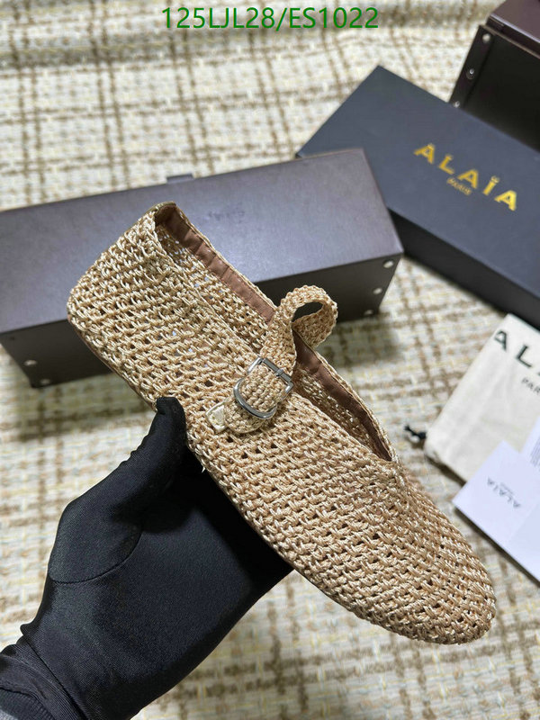 ALAIA-Women Shoes Code: ES1022 $: 125USD