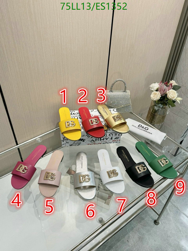 D&G-Women Shoes Code: ES1352 $: 75USD