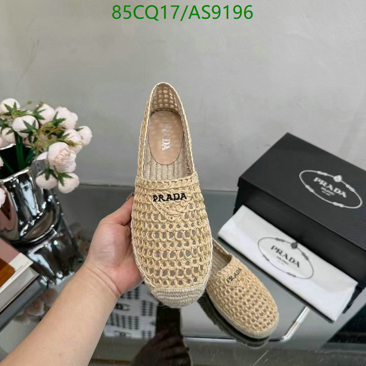 Prada-Women Shoes Code: AS9196 $: 85USD