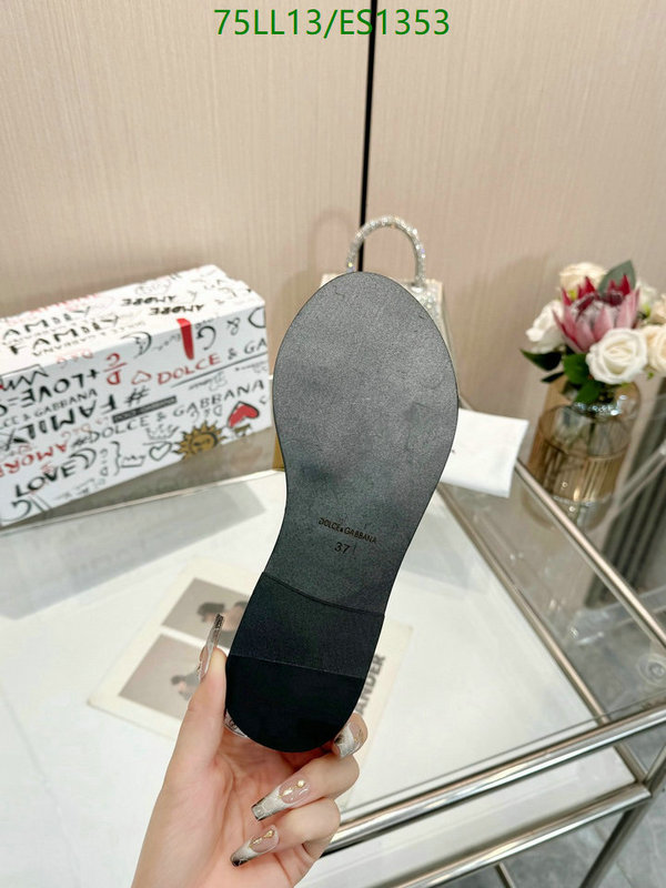 D&G-Women Shoes Code: ES1353 $: 75USD