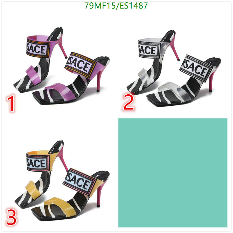 Versace-Women Shoes Code: ES1487 $: 79USD