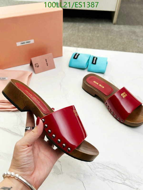 Miu Miu-Women Shoes Code: ES1387 $: 100USD