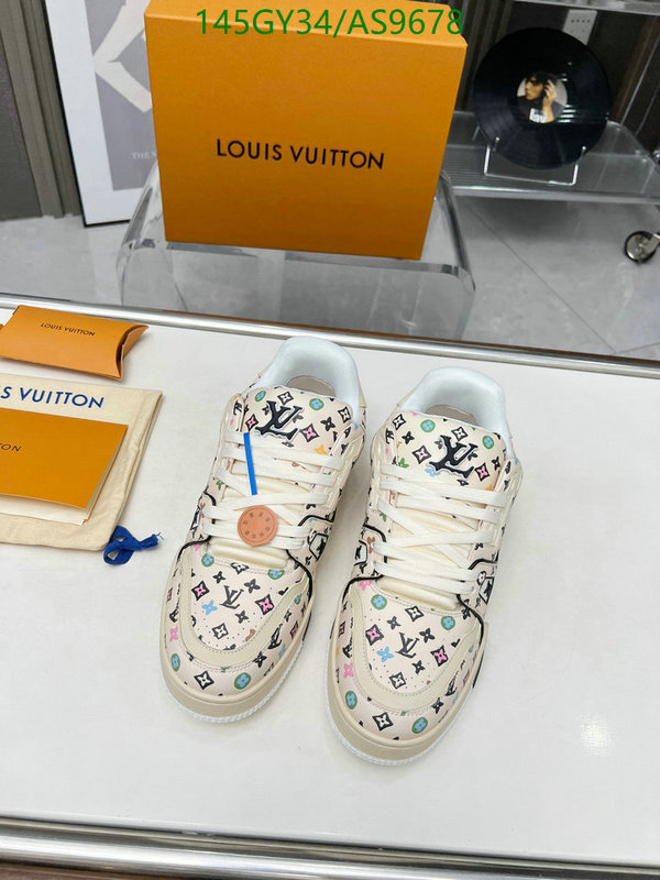 LV-Men shoes Code: AS9678 $: 145USD