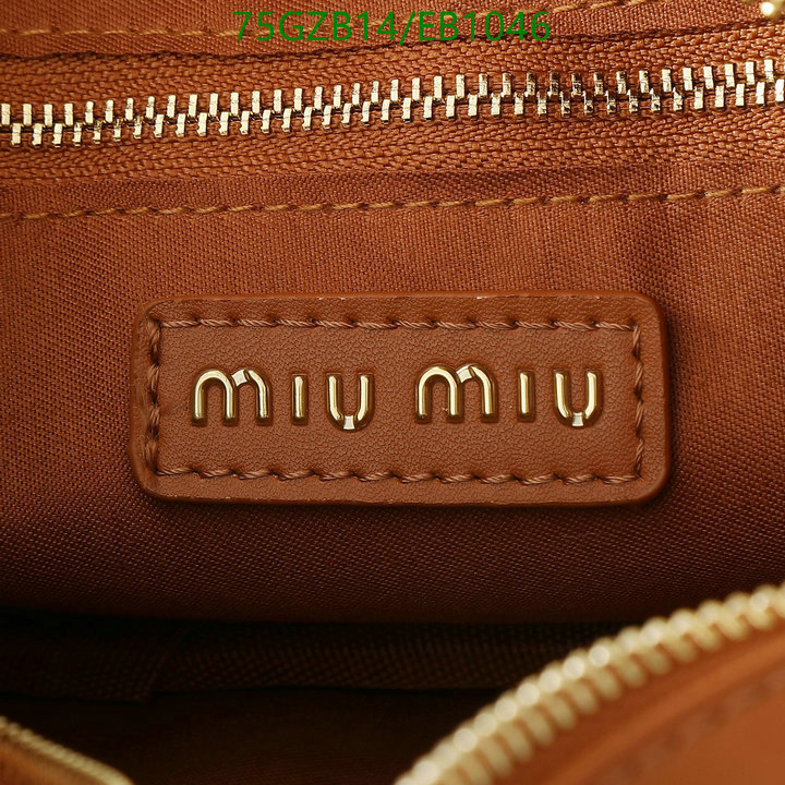 Miu Miu-Bag-4A Quality Code: EB1046 $: 75USD