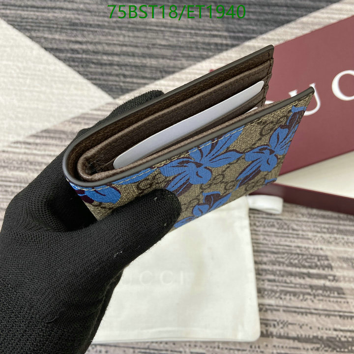 Gucci-Wallet Mirror Quality Code: ET1940 $: 75USD