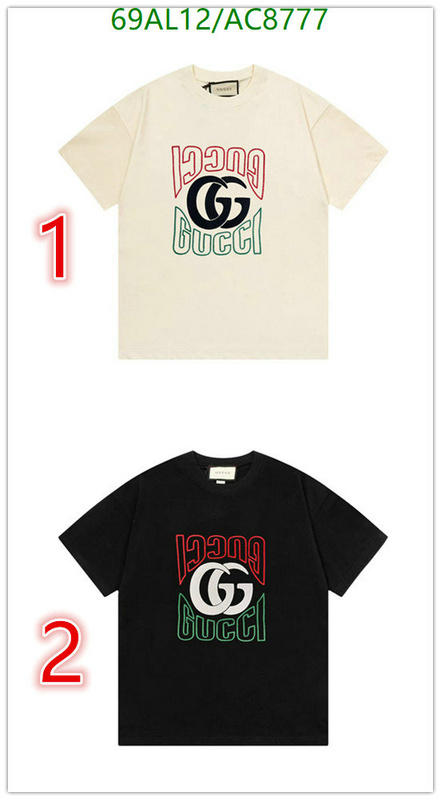 Gucci-Clothing Code: AC8777 $: 69USD